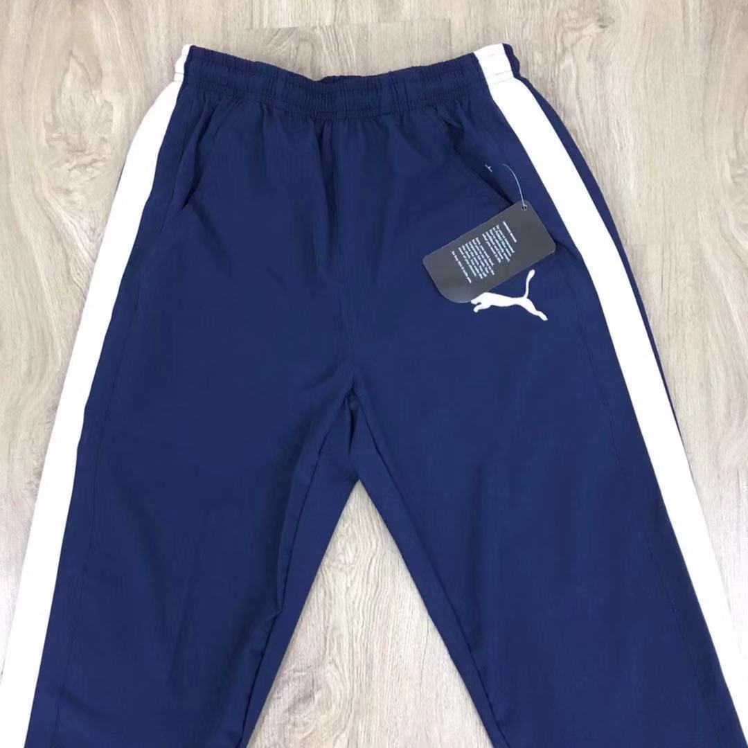 (BLUE M)Puma Tracksuit Slimfit Lycra